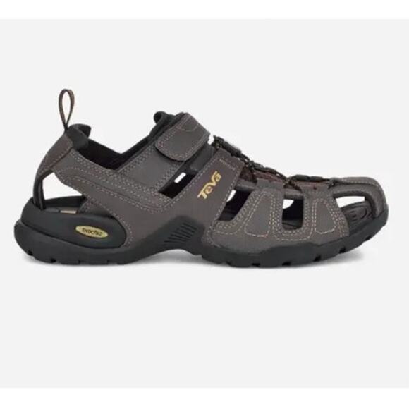Teva Forebay Water Sandal in‎ Turkish Coffee Men's Size 10 - Picture 1 of 9